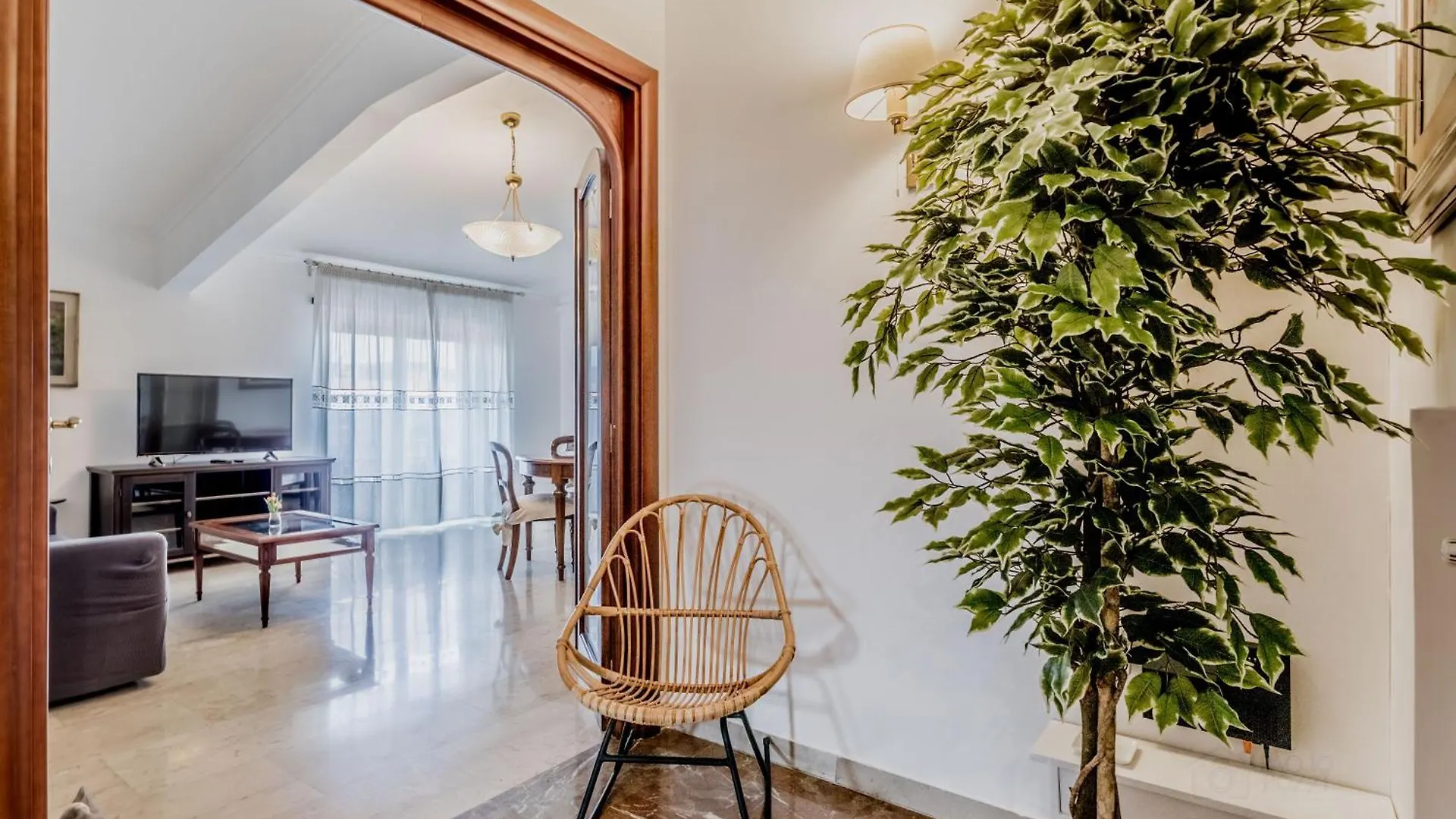 Apartment Ferienwohnung Tuscolana Sunset Rom Italien